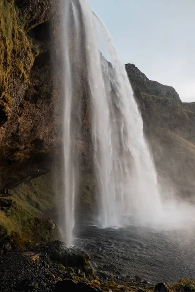 Pitoresca Cachoeira Islândia Natureza Nórdica — Fotografia de Stock