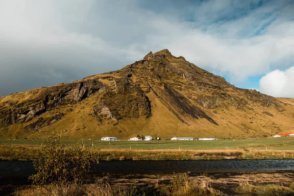 Erstaunliche Nordische Landschaft Island Reisen Und Natur Berg — Stockfoto