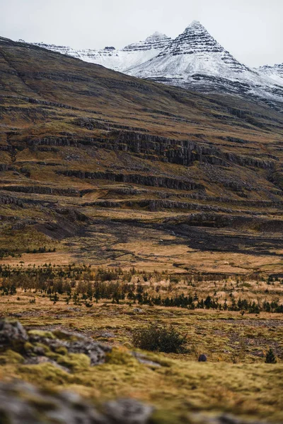 Paisaje Hermoso Paisaje Con Montañas Islandia Europa — Foto de Stock