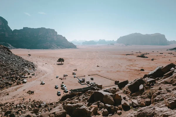 요르단 사막의 아시아 — 스톡 사진