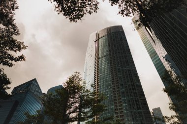 Şehirdeki modern gökdelenler 