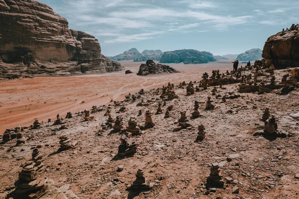 Landscape Desert Jordan Asia — Stock Photo, Image