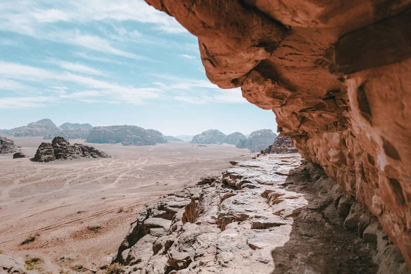 Landscape Desert Jordan Asia — Stock Photo, Image