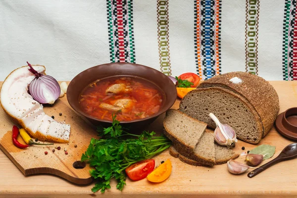 Ukrayna Borsch ulusal mutfağı