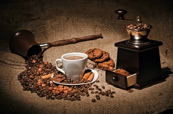 Coffee Still Life Composition — Stock Photo, Image