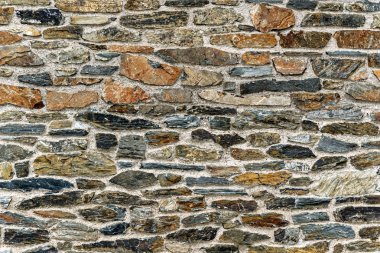 eski bir taş duvar detay