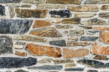 eski bir taş duvar detay