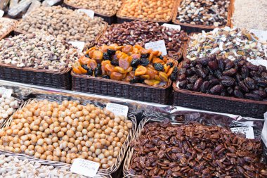 Boqueria market (İspanya Barcelona'da mağazaların ayrıntılarını)