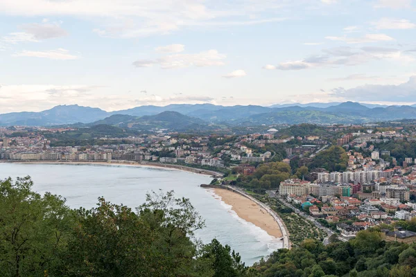 San Sebastian (İspanya la concha Beach ayrıntıları)