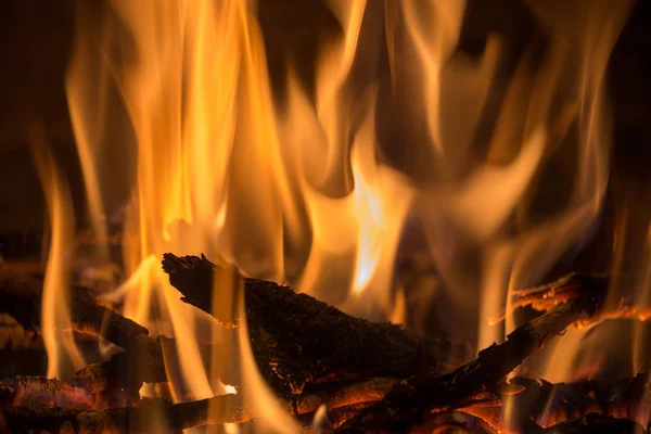 Plameny ohně — Stock fotografie