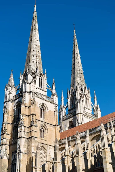 Diferentes detalles de la Catedral de Bayona en Francia — Foto de Stock