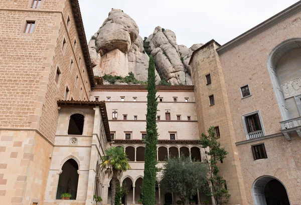 Monastero di Montserrat — Foto Stock