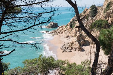 Sahil cesur (Costa Brava) - Girona (İspanya)
