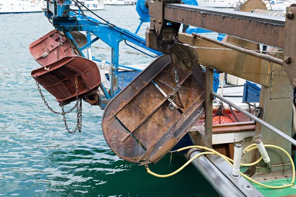 Detaljer för en fiskebåt — Stockfoto