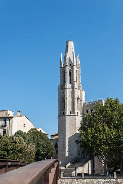 Girona şehri (Girona ilinin başkenti) — Stok fotoğraf