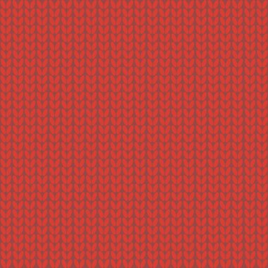 Seamless modeli. Örme yün arka plan. Kış. Kırmızı doku vektör