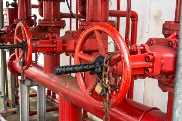 Water valve in fire fighting systems