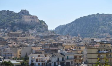 Scicli, Ragusa, Sicilya, Italya, Avrupa, Dünya Miras sitesi güzel görünümü