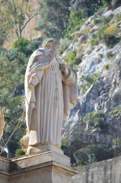 Statua Nella Chiesa San Bartolomeo Scicli Ragusa Sicilia Italia Europa — Foto Stock