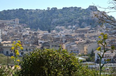 Scicli, Ragusa, Sicilya, Italya, Avrupa, Dünya Miras sitesi güzel görünümü