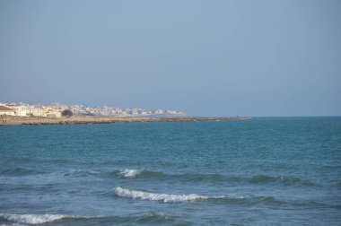 Güzel Sicilya Seascape, Akdeniz, Donnalucata, Scicli, Ragusa, Italya, Avrupa