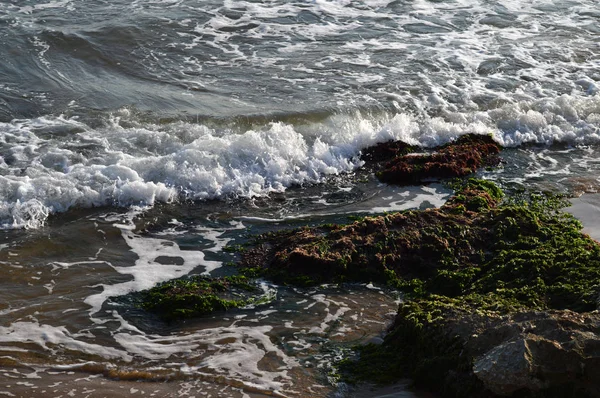 Gyönyörű Szicíliai Seascape Földközi Tenger Donnalucata Scicli Ragusa Olaszország Európa — Stock Fotó