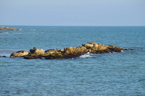 Красивий Сицилійський Морський Пейзаж Середземне Море Доннаухата Scicli Ragusa Італія — стокове фото
