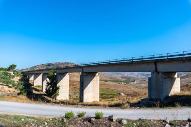 Riesi, Caltanissetta, Sicilya, İtalya, Avrupa çevresinde Sicilya Manzara