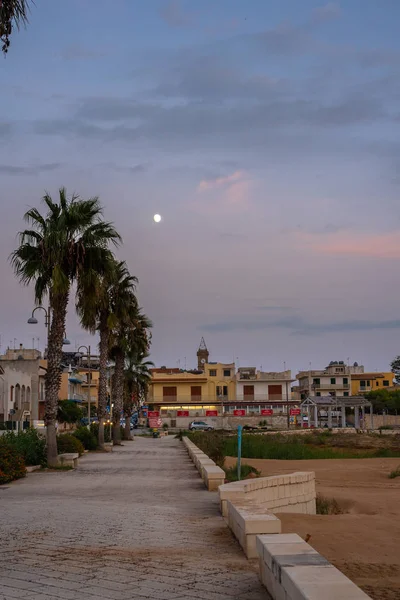 Donnalucata Promenade Scicli Ragusa Sicília Itália Europa — Fotografia de Stock