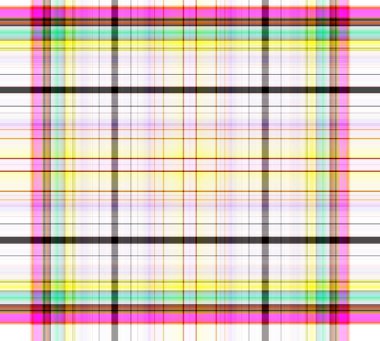 Tartan-simetrik desenli-pastel çizgiler-beyaz