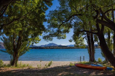 Wanaka Gölü, Güney Adası, Yeni Zelanda