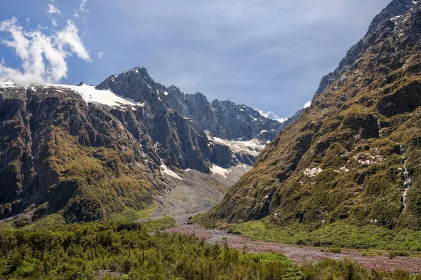 Impresionante Paisaje Cerca Milford Sound Isla Sur Nueva Zelanda —  Fotos de Stock