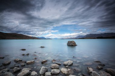 Lake tekapo, south Island, Yeni Zelanda