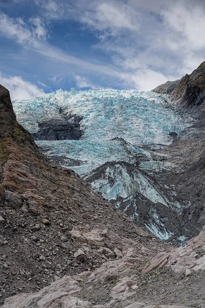 Glaciar Franz Josef Isla Sur Nueva Zelanda —  Fotos de Stock