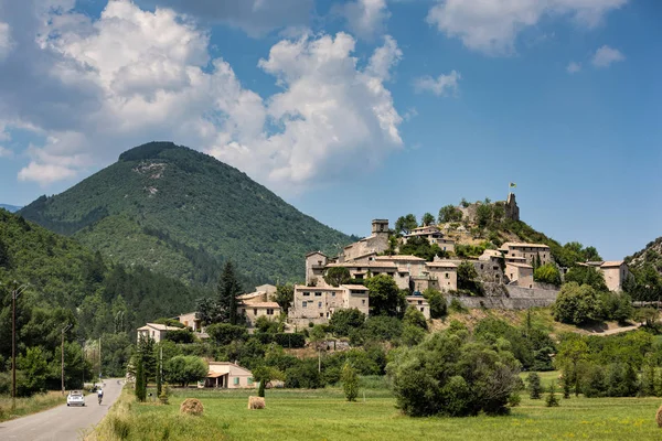 Bergstadt Der Provence Frankreich — Stockfoto