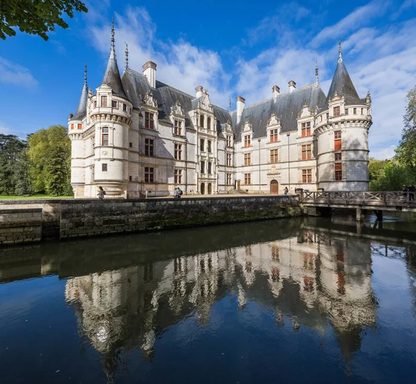 Azay Rideau Francia Mayo 2013 Hermoso Castillo Azay Rideau Loira —  Fotos de Stock