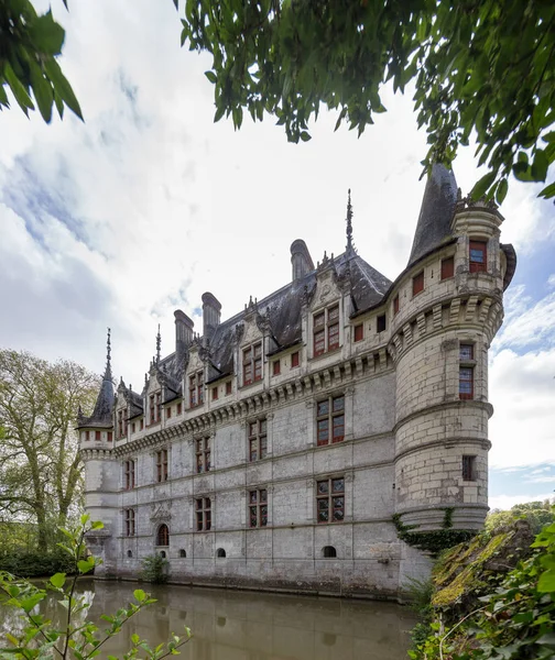 Beau Château Azay Rideau Dans Vallée Loire France — Photo