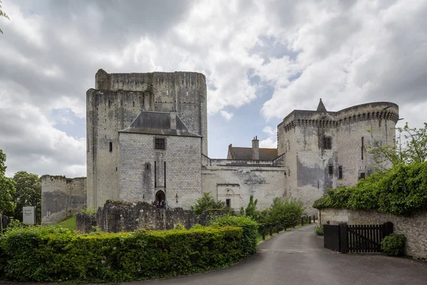 Loches France Maio 2013 Loches Castelo Com Seu Famoso Museu — Fotografia de Stock