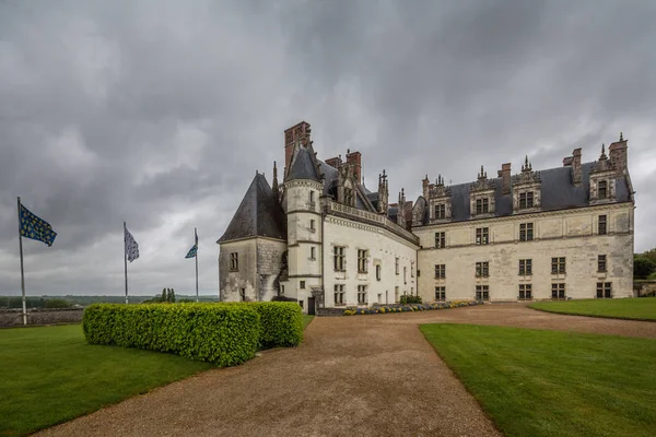 Castillo Real Amboise Departamento Indre Loire Del Valle Del Loira —  Fotos de Stock
