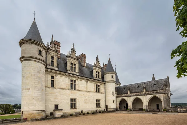 Het Koninklijke Kasteel Amboise Indre Loire Dpartement Van Loire Vallei — Stockfoto