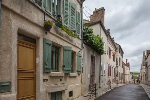 Calle Auxerre Capital Del Departamento Yonne Cuarta Ciudad Más Grande —  Fotos de Stock