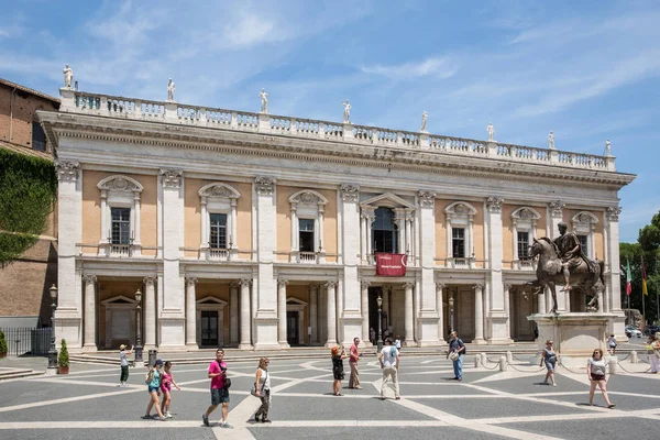 Roma Italia Junio 2015 Vista Panorámica Dentro Del Coliseo También — Foto de Stock