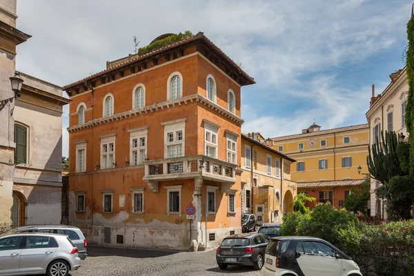 Rome Italië Juni 2015 Typische Prachtige Architectrue Het District Van — Stockfoto