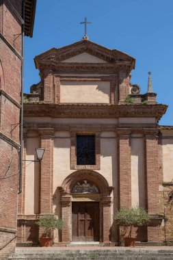 Küçük kilise Siena, Toskana içinde bulunan