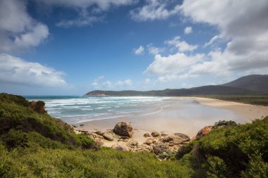 Güzel Norman Beach'te Wilsons promontory Milli Parkı, victoria, Avustralya