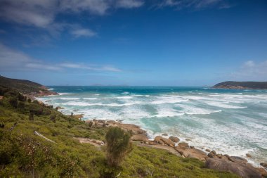 Güzel Norman Beach'te Wilsons promontory Milli Parkı, victoria, Avustralya
