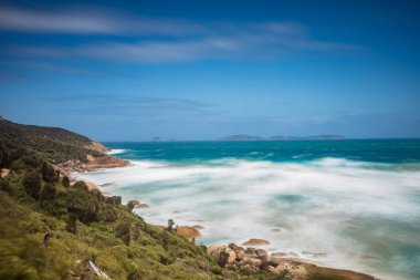 Güzel Norman Beach'te Wilsons promontory Milli Parkı, victoria, Avustralya