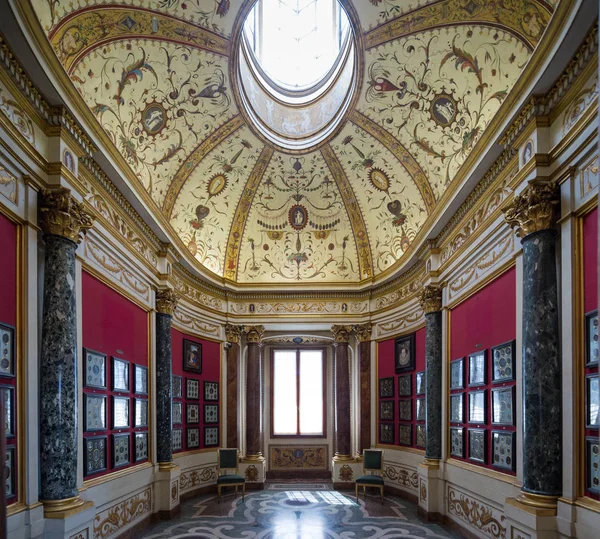 Firenze Olaszország 2015 Július Belső Uffizi Képtár Uffizi Egyike Legrégebbi — Stock Fotó