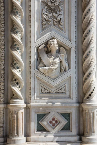 Florens Italien Juli 2015 Skulptur Detalj Från Duomo Florens Italien — Stockfoto