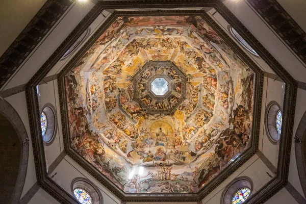 Florença Itália Julho 2015 Olhando Para Obra Arte Deslumbrante Teh — Fotografia de Stock